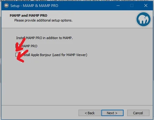 MAMP installer